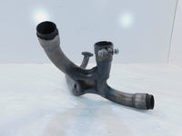 01-02 Ducati Monster 400 600 750 Horizontal Exhaust Manifold Header Pipes - Rash