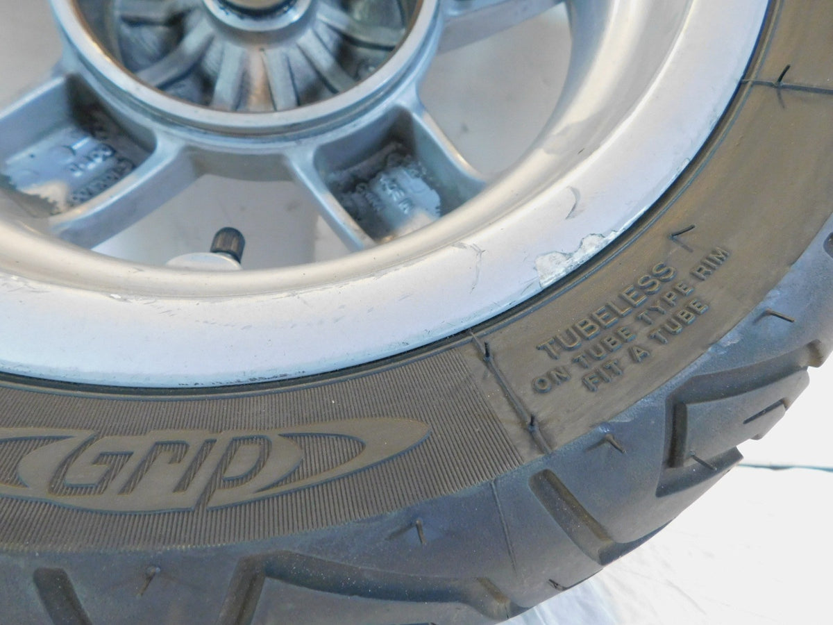 Piaggio Vespa LX LXV S 50 125 150 Cast Rear Wheel Rim & Tire 10" x 3.0" - C3 Cycle