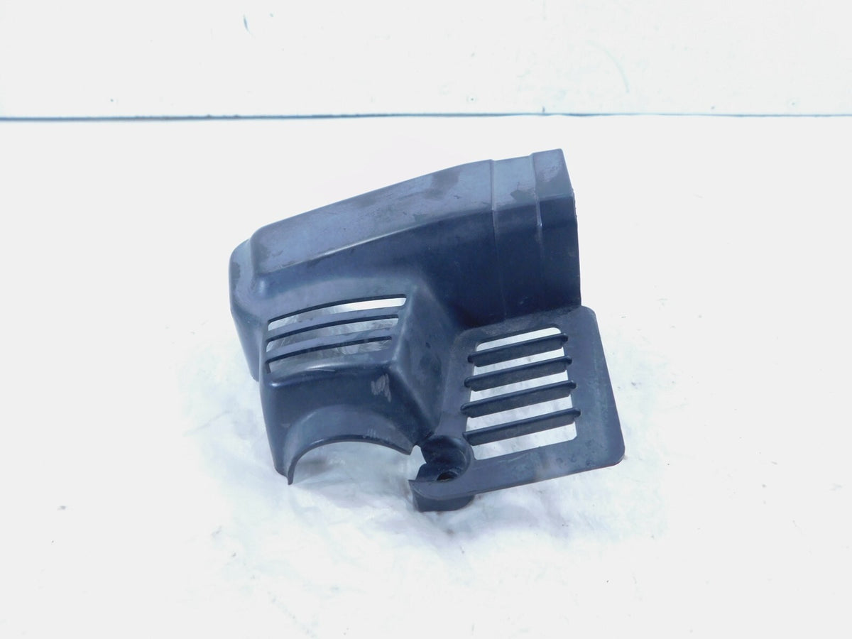 84-85 Honda VF500C Magna V30 500 Engine Cooling Radiator Thermostat Side Cover - C3 Cycle