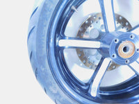 2001 01 Titan Phoenix ZRM ZSX Softail EVO Black Rear Wheel Rim Rotor & Tire - C3 Cycle