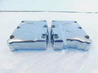 Harley Davidson Touring Dyna & Softail Chrome Cylinder Head Rocker Boxes - C3 Cycle