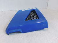 1987 87 Kawasaki KLR650 KLR 650 Blue Left Engine Coolant Radiator Cover Fairing - C3 Cycle