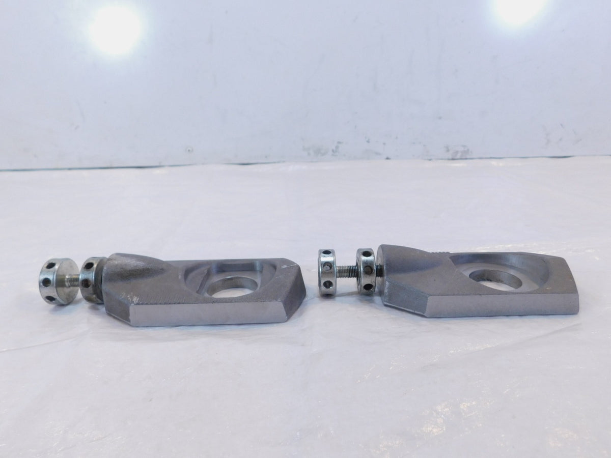 Ducati Superbike 749 749S & 999 999S Rear Wheel Slider Shoe Axle Chain Adjusters - C3 Cycle