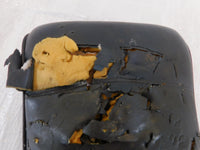 1986-2001 Suzuki Savage 650 LS650 Black Rear Back Passenger Pillion Seat - Torn - C3 Cycle