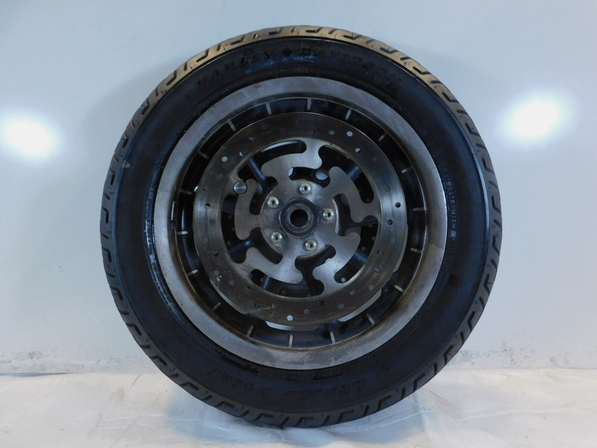 Harley Touring Road King & Electra Glide Cast Front Wheel Rim w/ Tire & Rotors - C3 Cycle