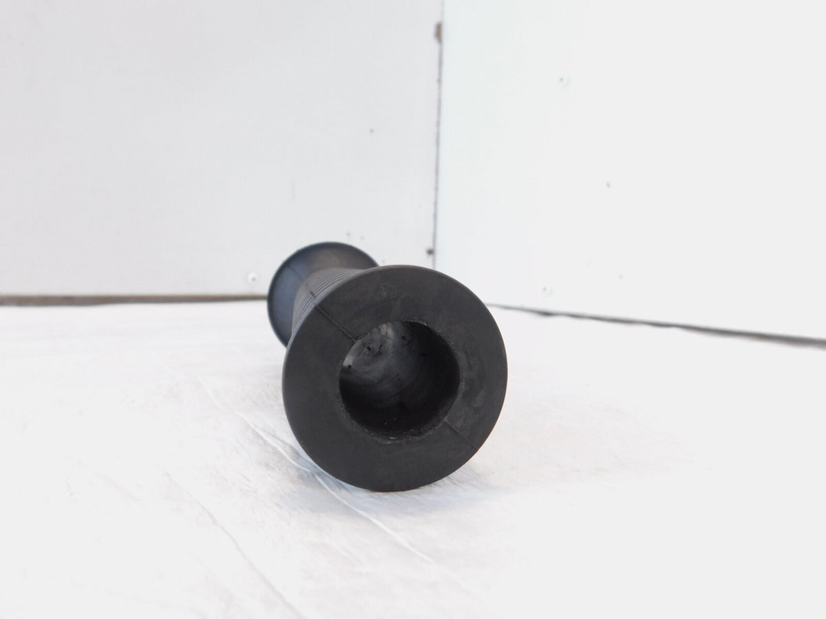 BMW K100RS K1100RS R1100GS R1100RT OEM Black Ribbed Rubber Left Handlebar Grip - C3 Cycle