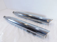 Harley Davidson Road King & Electra Glide Left & Right Exhaust Pipe Mufflers - C3 Cycle
