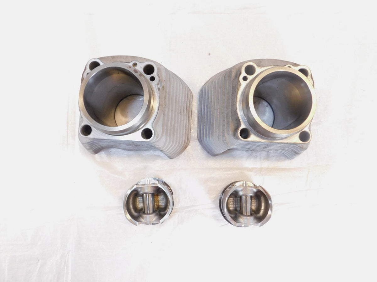 Harley Davidson Sportster 883 Custom & Low Silver Cylinders w/ Pistons 16545-04 - C3 Cycle