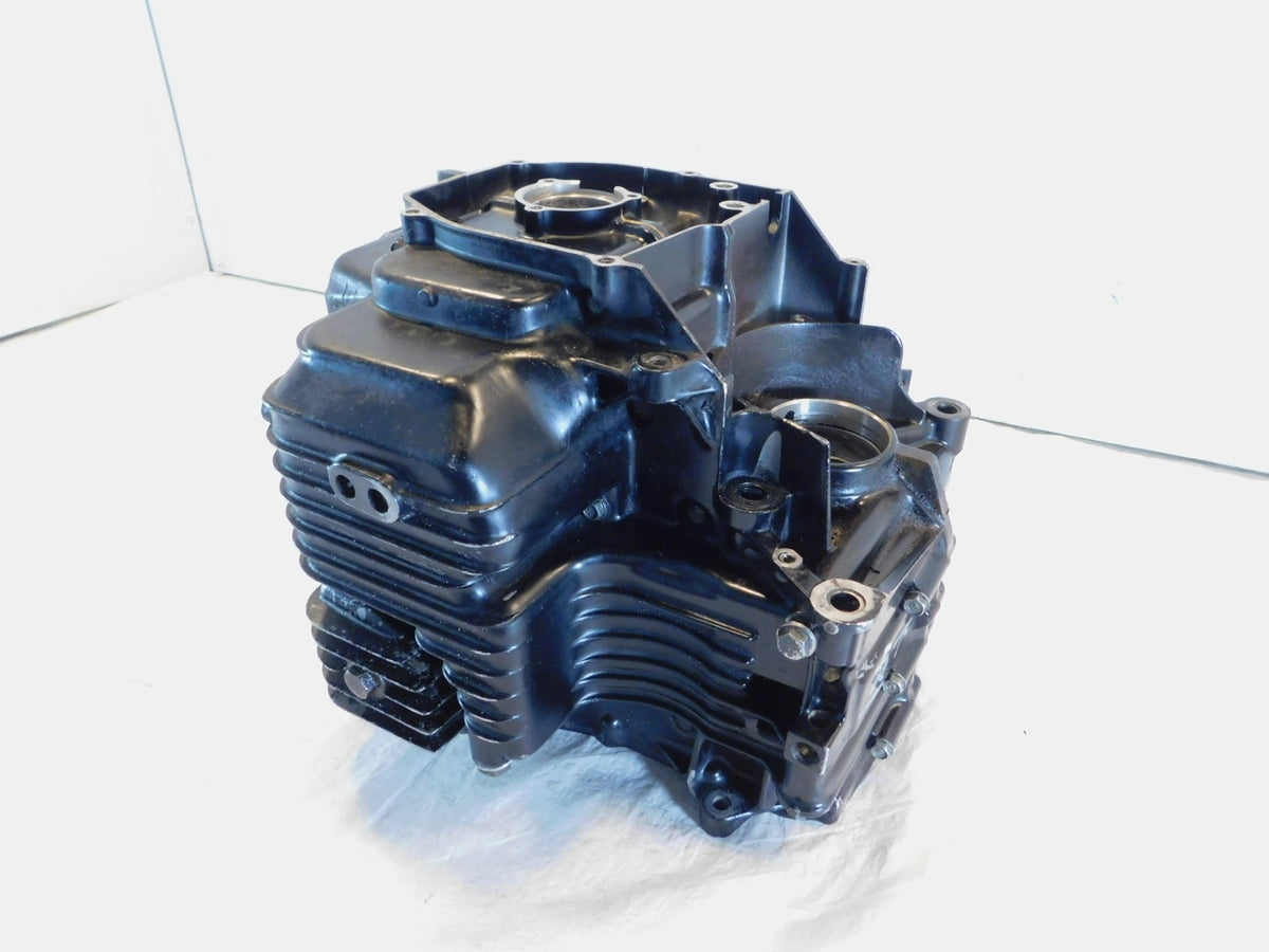 1982 82 Honda CM450C 450 Custom Black Engine Motor Crankcase Cases Motor Block - C3 Cycle