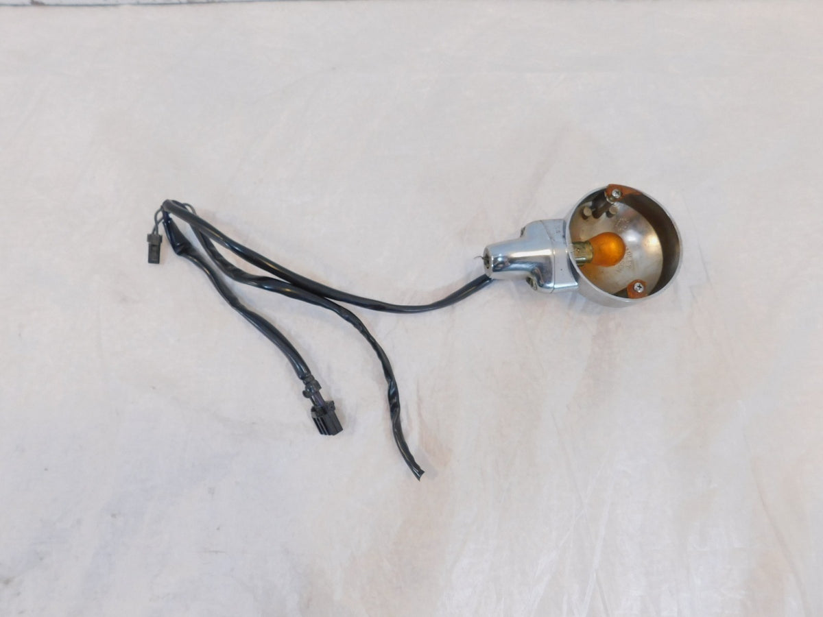Harley Touring Softail Road King Electra Glide Front Turn Signal Indicator Light - C3 Cycle