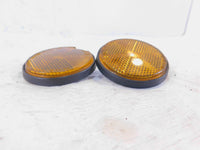 Honda CB650 750 900 CB650SC Nighthawk ST1300 Amber Front Fender Reflectors - C3 Cycle