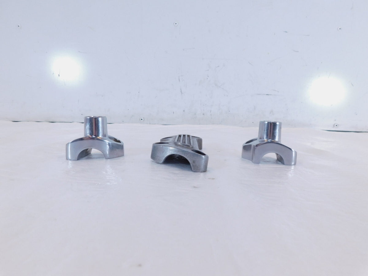 Harley Davidson Sportster 883 1200 Top Chrome Handlebar Handle Bar Riser Bracket - C3 Cycle