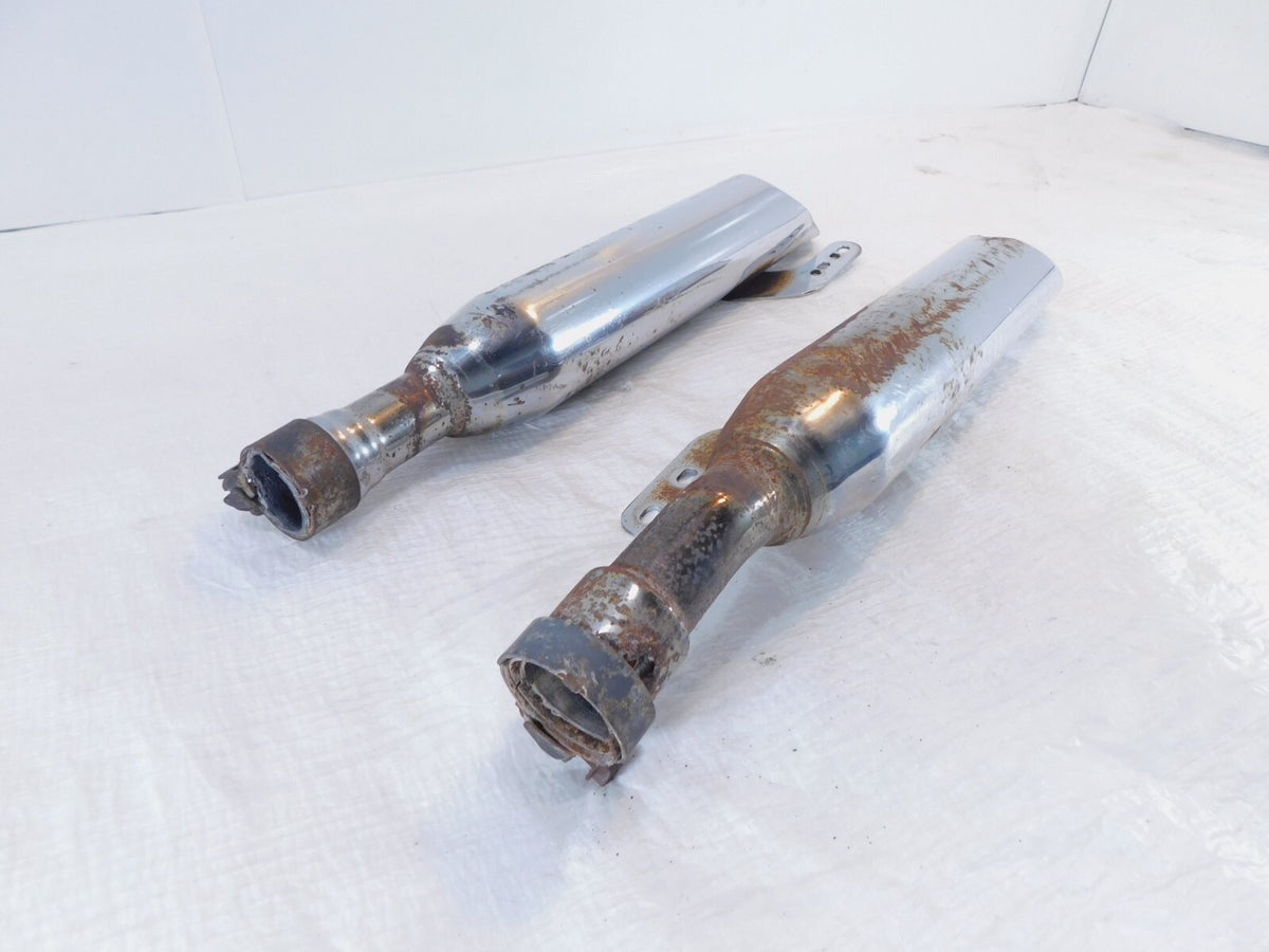 Honda VT1100 VT1100C Spirit Shadow 1100 Chrome Exhaust Header Pipe Mufflers - C3 Cycle
