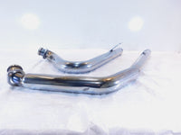 2002 & 2003 Indian Gilroy Scout Chrome Front & Rear Exhaust Header Pipe Mufflers - C3 Cycle
