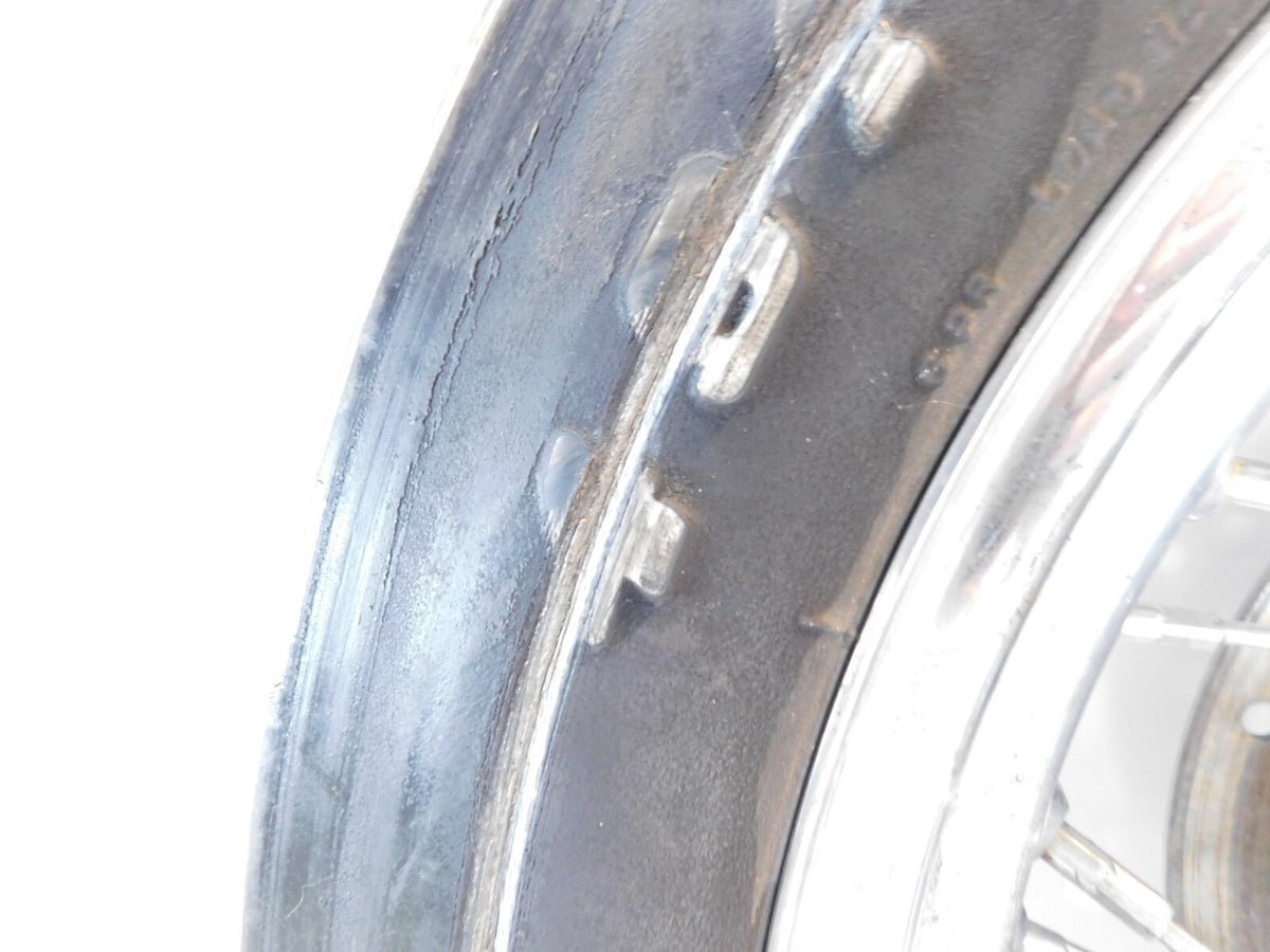 Harley Electra Glide Sportster Softail & Dyna 16" Chrome Laced Rear Wheel Rim - C3 Cycle