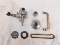 Honda Magna & Sabre 700 750 VF750 Engine Motor Oil Pump Chain Gears & Pick Up - C3 Cycle