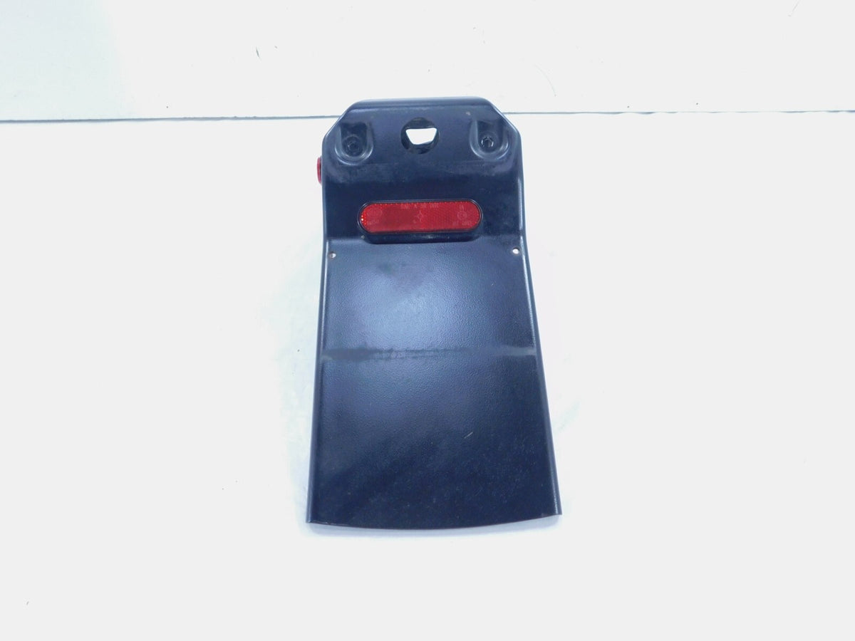 2012 12 Zero Motorcycle XU Black Rear Wheel Fender Mudguard License Plate Mount - C3 Cycle