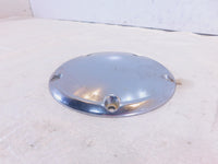 Harley Davidson Twin Cam Dyna Softail Left Engine Chrome Derby Clutch Cover - C3 Cycle
