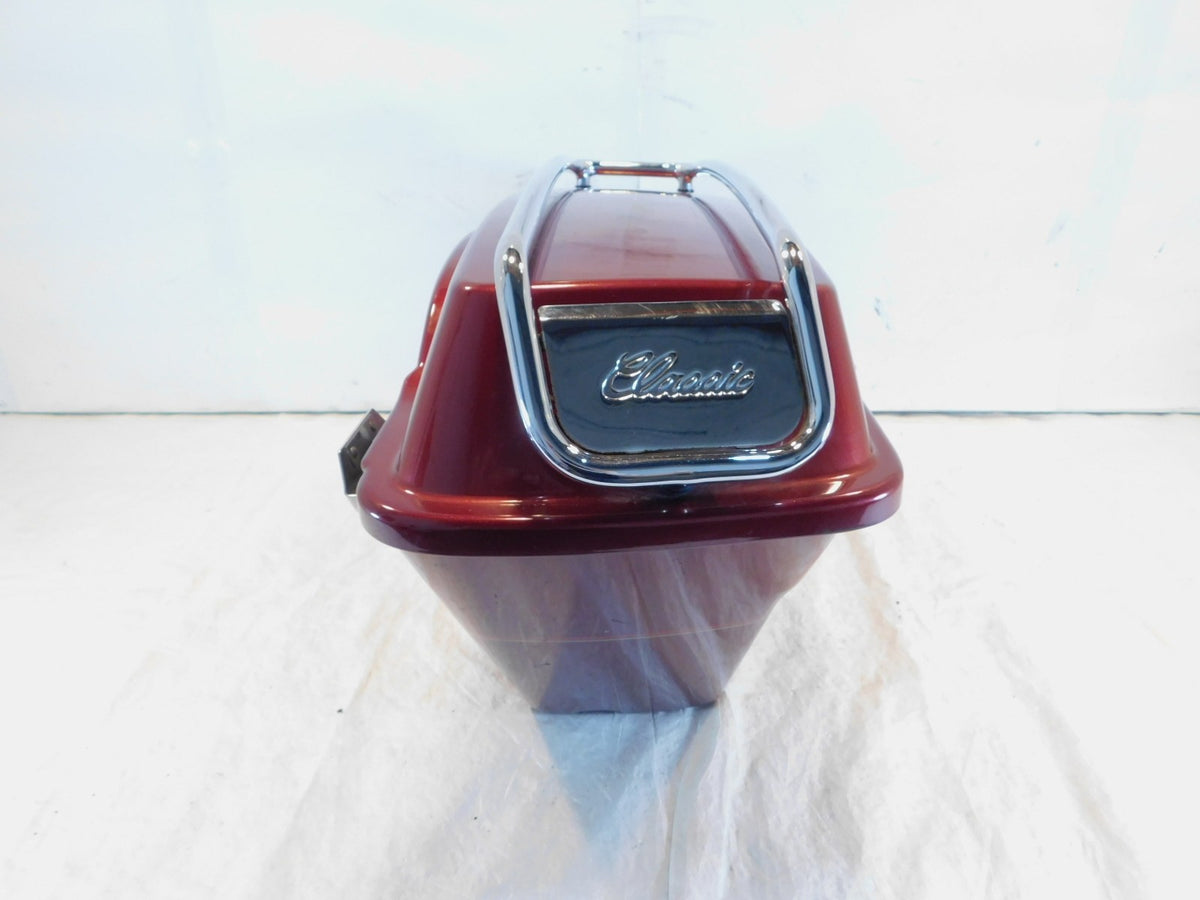 Harley Davidson Road King Street & Electra Glide Red Left Saddlebag - C3 Cycle