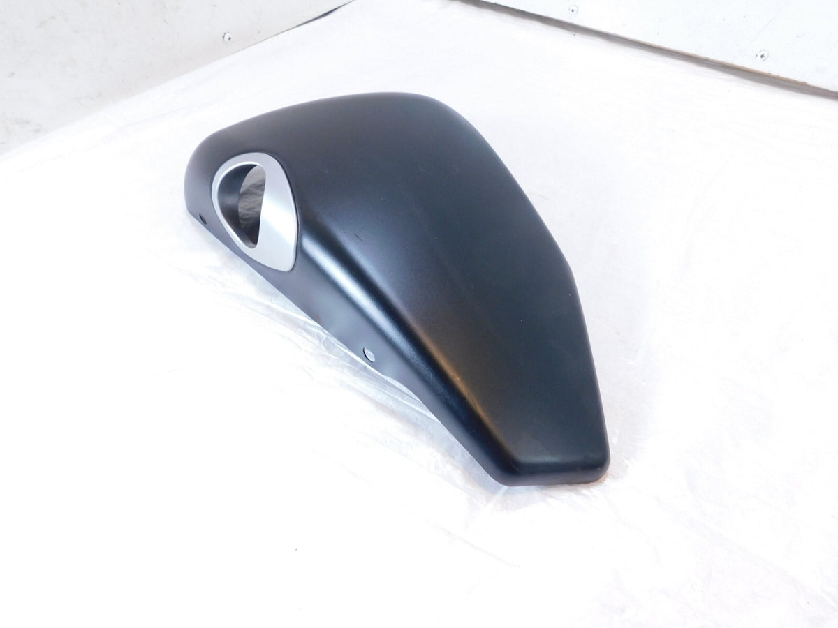 Harley Davidson Sportster 883 & 1200 Black Denim Oil Tank Right Side Cover Panel - C3 Cycle
