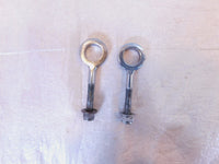 Indian Gilroy Scout Chief & Spirit Chrome Rear Wheel Axle Adjuster Bolts w/ Nuts - C3 Cycle