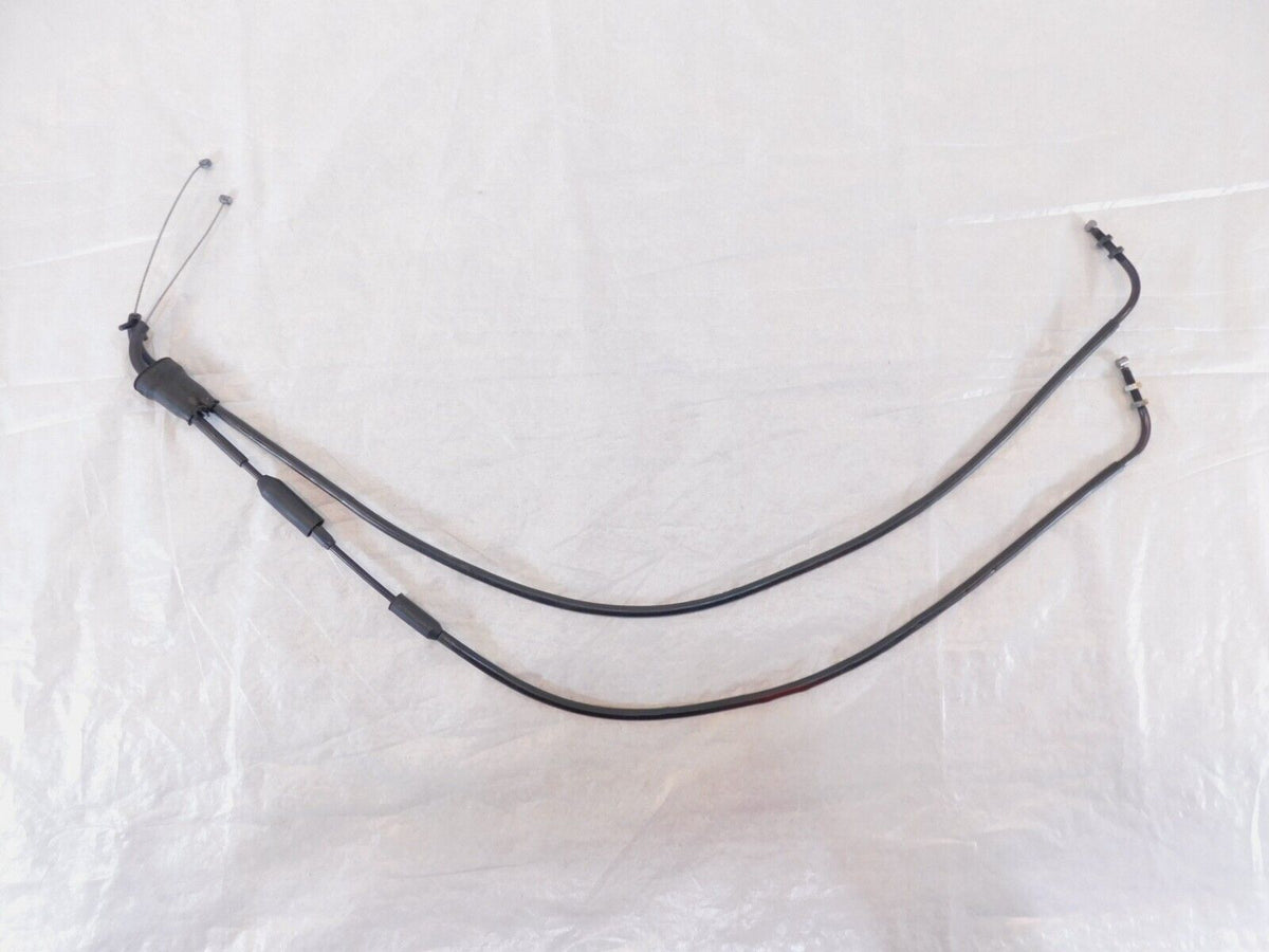 2008-12 Triumph Street Triple 675 675R Handlebar Push/Pull Throttle Cable Lines - C3 Cycle