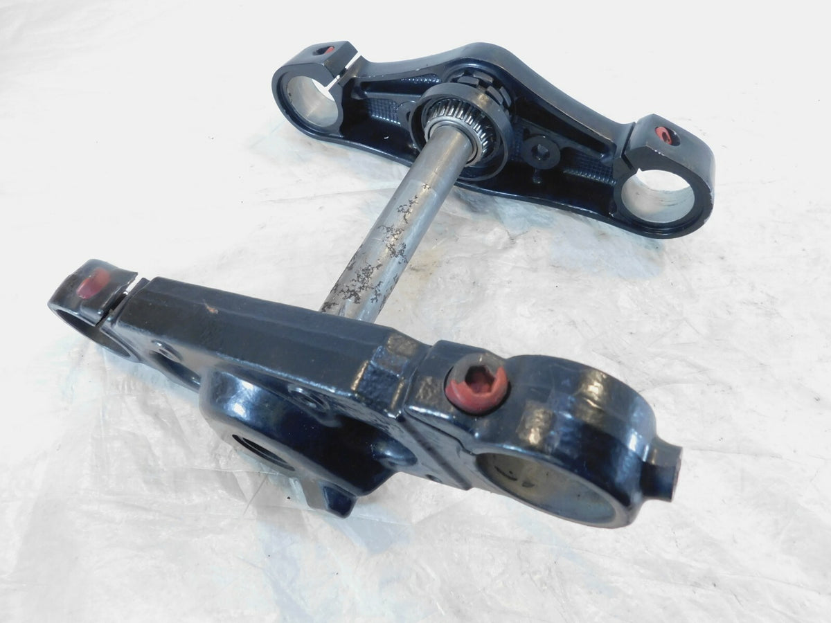 2006 Kawasaki Vulcan 900 Classic LT Front Upper/Lower Triple Tree Steering Stem - C3 Cycle