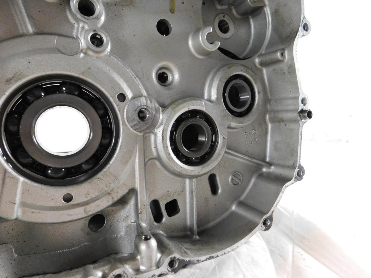 2006-2007 Kawasaki KLX250S 250 Silver Engine Motor Block Crankcase Crank Case - C3 Cycle