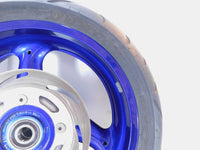 1999 Buell X1 Lightning Limited Edition Blue Cast 3 Spoke Rear Wheel Rim & Tire - C3 Cycle