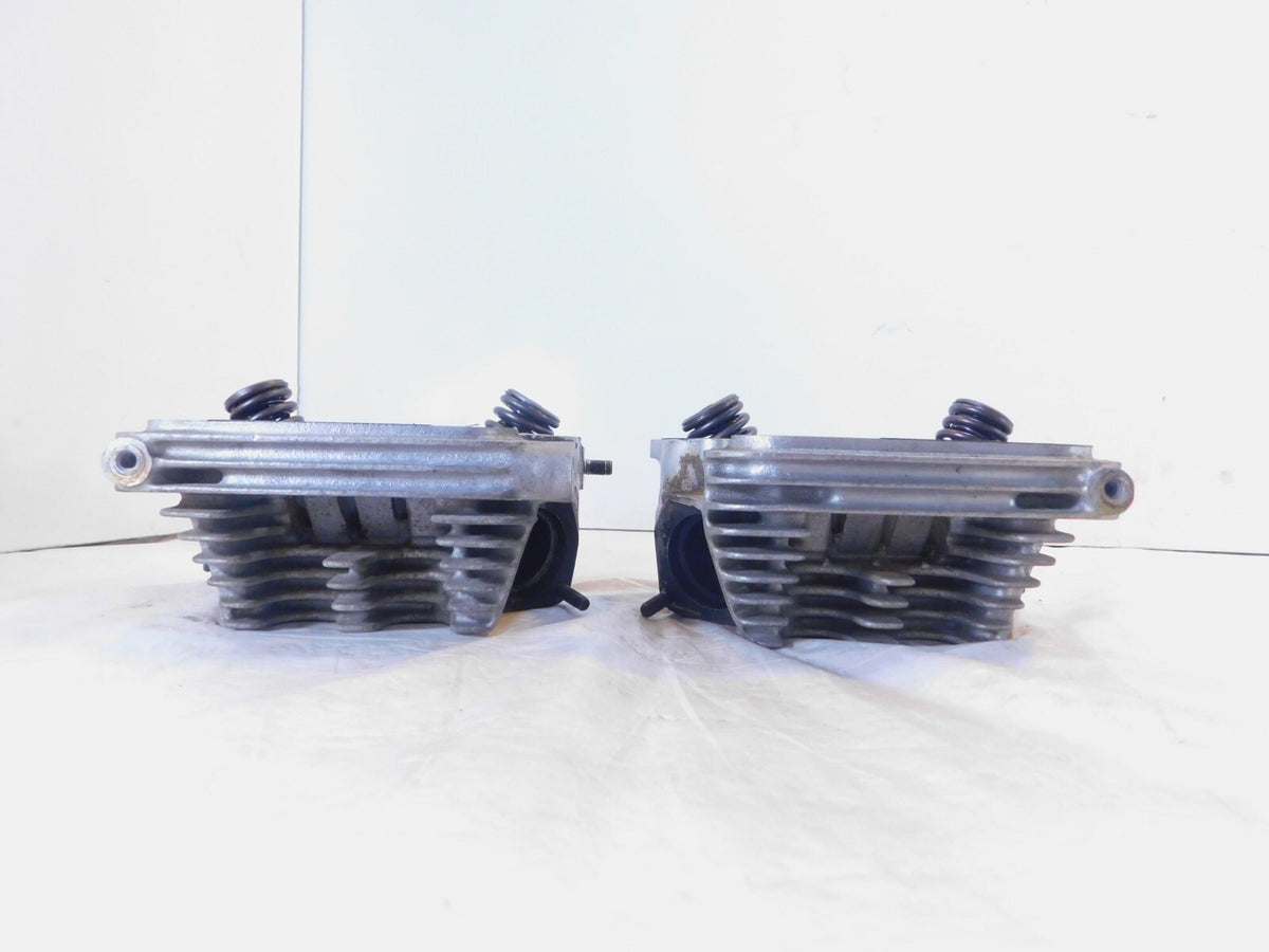 Harley Davidson Sportster 883 Hugger & Custom Silver Cylinder Heads w/ Valves - C3 Cycle