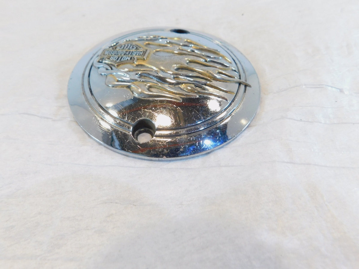 Harley Sportster 883 1200 Chrome Right Engine Motor 5 Speed Timing Points Cover - C3 Cycle