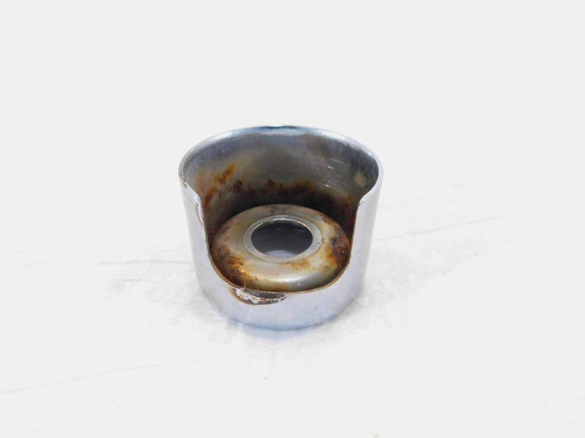 1986-1990 Harley Davidson Sportster 883 1200 Single Chrome Rear Shock Bolt Cover - C3 Cycle