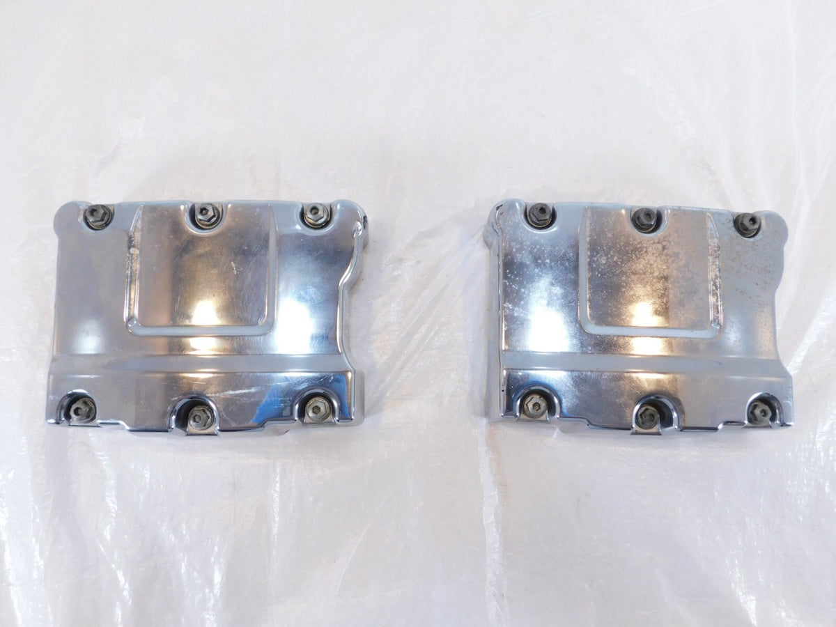 Harley Davidson Touring Dyna & Softail Chrome Cylinder Head Top Rocker Boxes - C3 Cycle