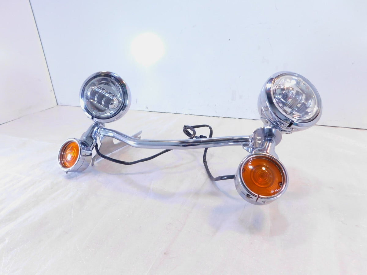 Harley Davidson Touring Road King & Electra Glide Fog Auxiliary Light Bar - C3 Cycle
