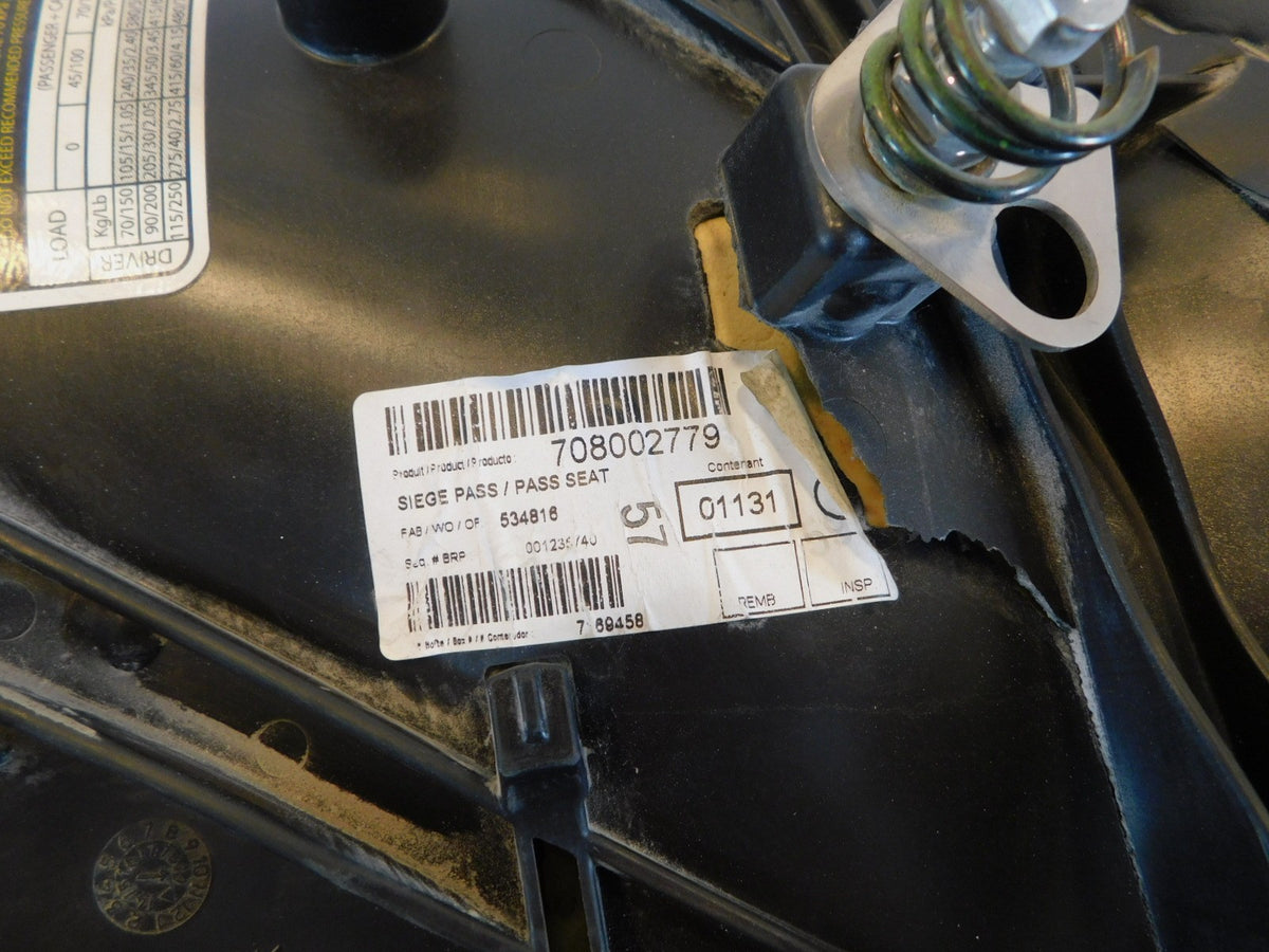 Can-Am Spyder F3 F3-S F3-T Limited LTD STD Rear Passenger Saddle Pillion Seat - C3 Cycle