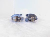 Harley Davidson FXR Softail Dyna & Sportster Chrome & Rubber Footpeg Footrests - C3 Cycle