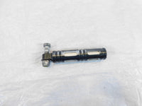 One Harley Davidson FXR Dyna Sportster&  Softail Black Billet Footpeg Footrest - C3 Cycle