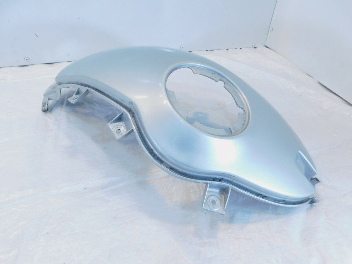 98-04 BMW R1100S R1100 S Silver Center Middle Gas Petrol Fuel Tank Cover Panel - C3 Cycle