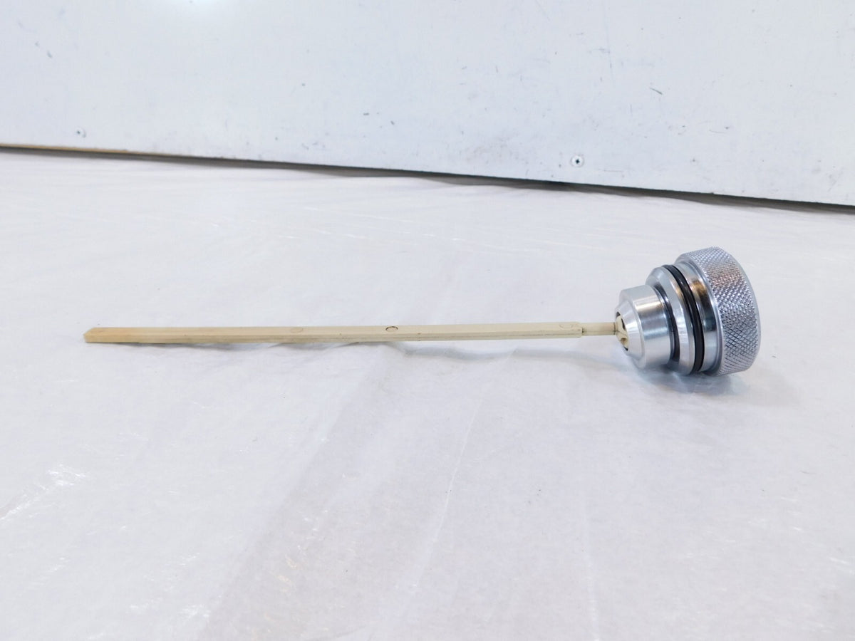 Harley Davidson Dyna Low Rider Super Wide Glide Chrome Engine Motor Oil Dipstick