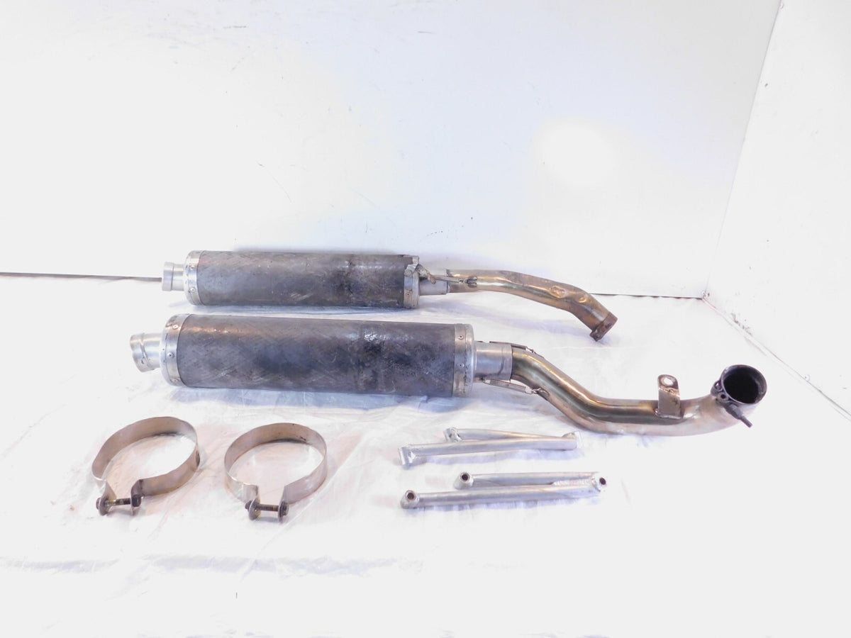 Honda Super Hawk Firestorm VTR1000F Two Brothers Racing Exhaust Muffler Pipes - C3 Cycle