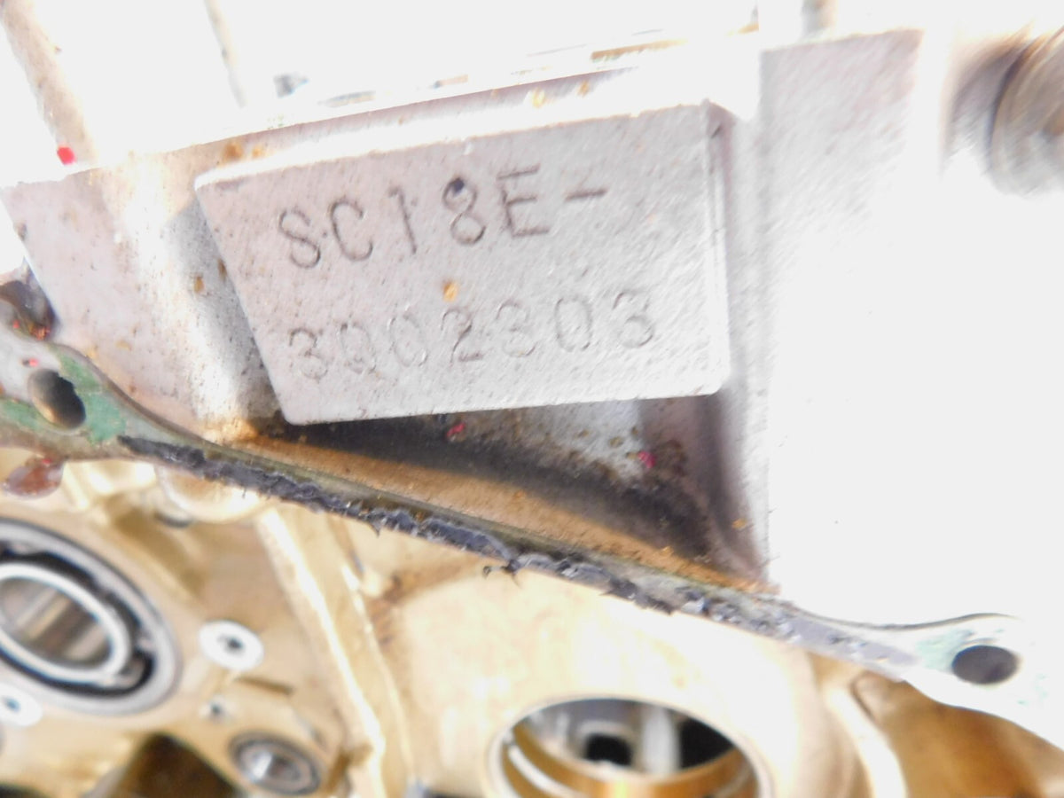 89-94 Honda Shadow Spirit 1100 VT1100 Silver Engine Motor Crank Cases Crankcase