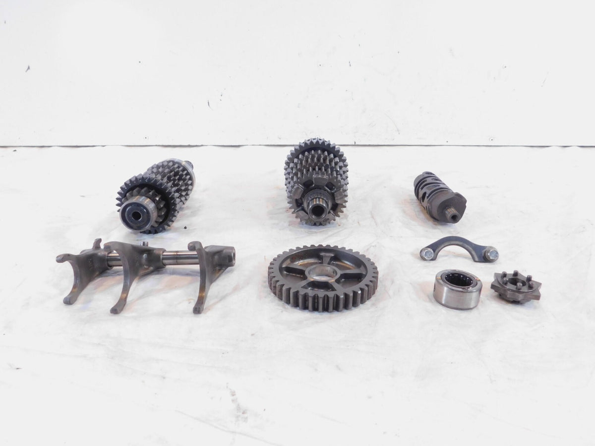 02-09 Honda Interceptor VFR800 Transmission Gears w/ Shift Forks & Starter Gears - C3 Cycle
