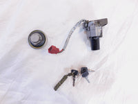Yamaha V-Star 650 XVS650 & 1100 Ignition Switch Steering Lock Gas Cap Set & Key - C3 Cycle