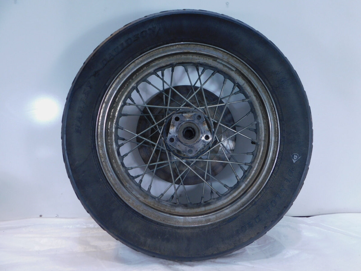 Harley Davidson Dyna Softail & Sportster 883 & 1200 Laced Rear Wheel Rim w/ Tire - C3 Cycle