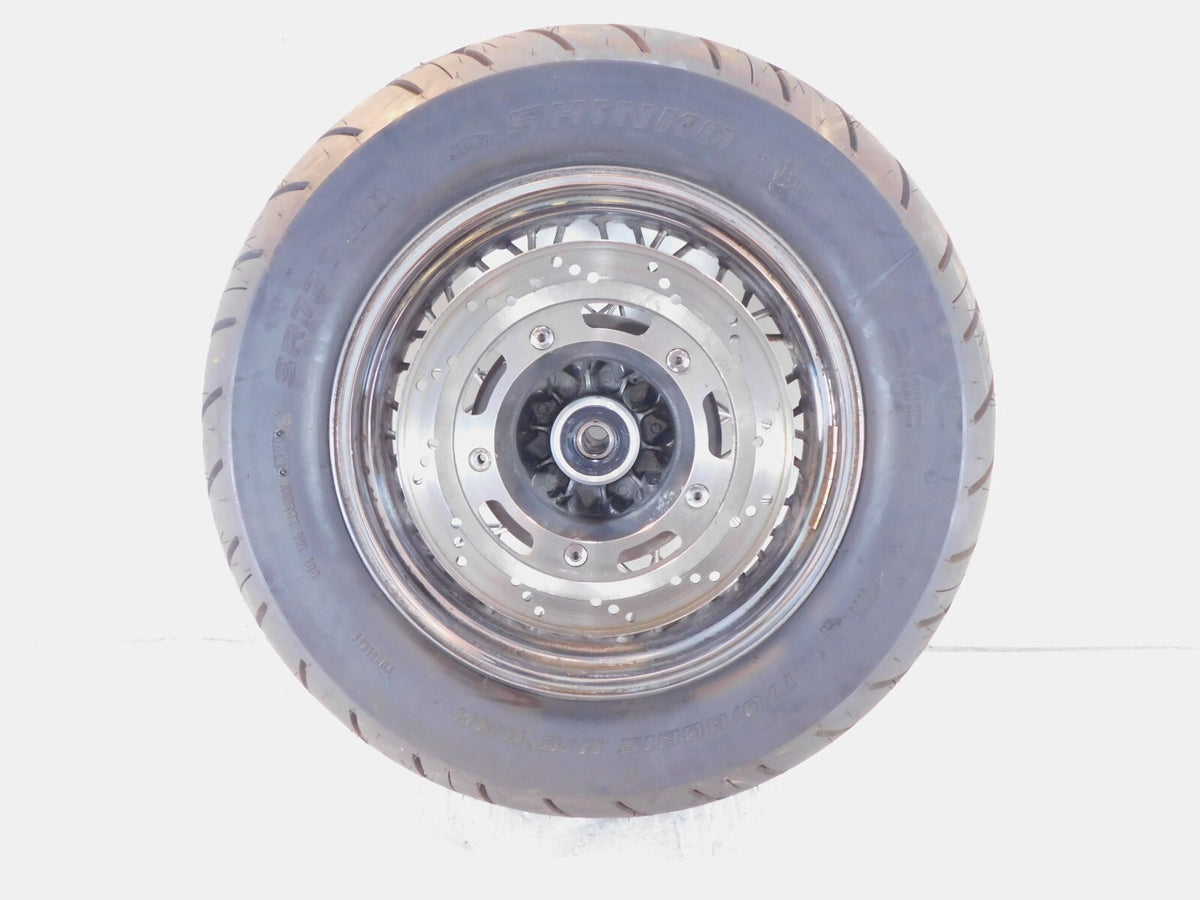 2002-2008 Triumph America Spoked Laced Rear Wheel Rim & Tire - 15" x 3.5" - C3 Cycle