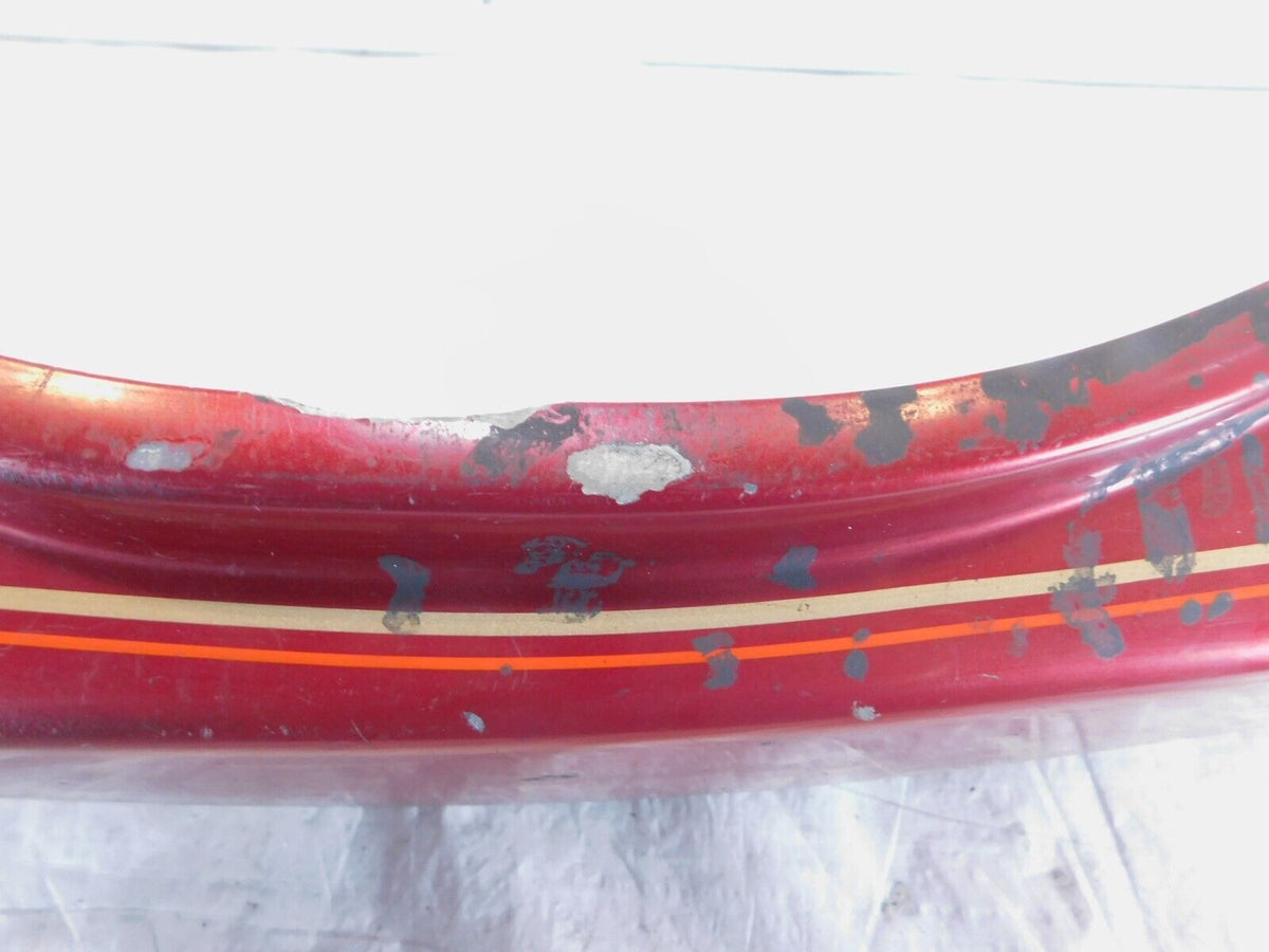 Harley Davidson Touring Road King & Electra Glide Red Left Saddlebag Cover Lid - C3 Cycle
