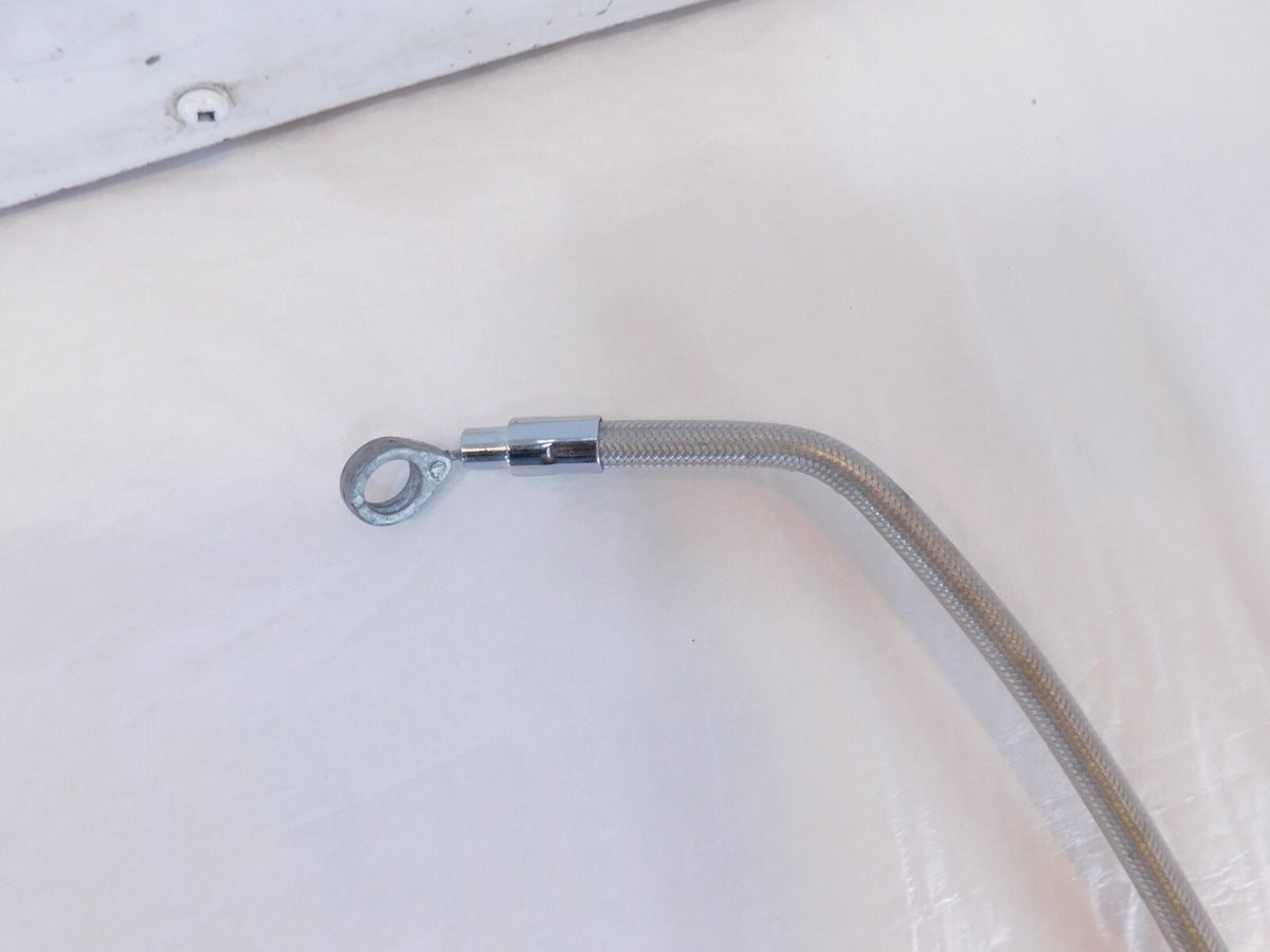 Braided Harley Davidson Road King & Electra Glide Clutch Control Cable Line Wire - C3 Cycle