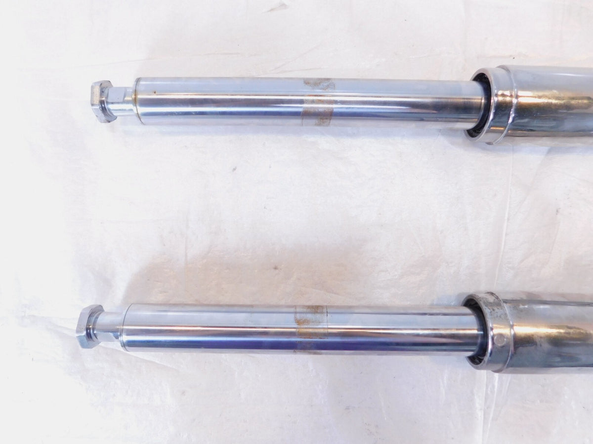 Harley Davidson Road King Electra Glide Chrome Front End Suspension Fork Shocks - C3 Cycle