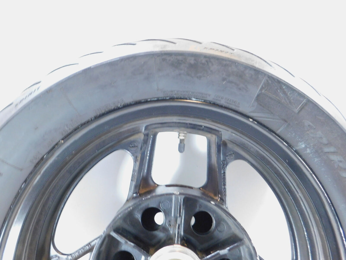 1986 & 1987 Kawasaki Ninja 1000 1000R ZX1000 GPZ Black Rear Wheel Rim & Tire - C3 Cycle