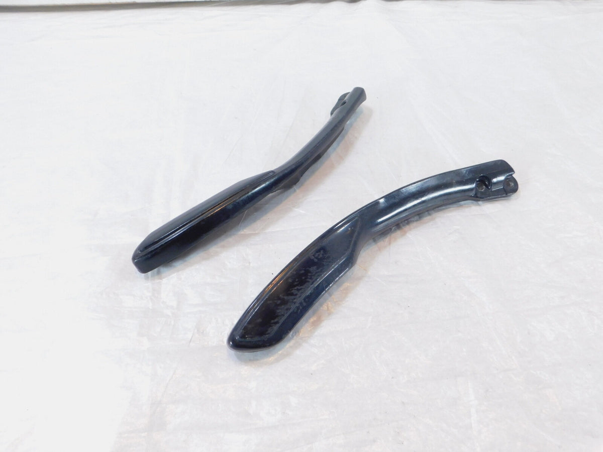 89-99 Yamaha Virago 1100 XV1100 Black Left/Right Rear Fender Strut Bracket Mount - C3 Cycle
